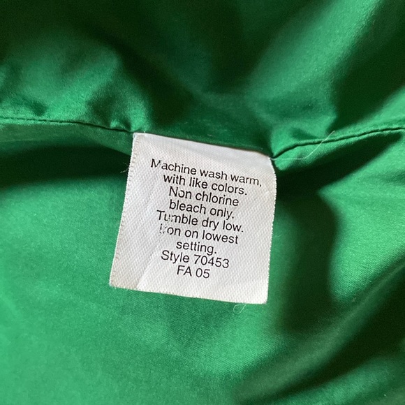 J. Crew Puffer Vest. Green. Size Small. - Picture 7 of 9